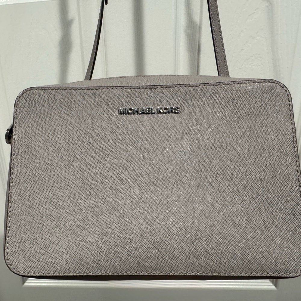 Michael Kors Jetset Gray Crossbody Bag